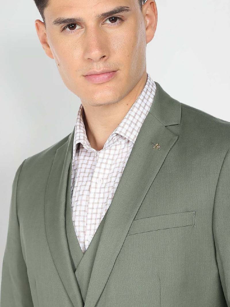 Men tailored single-breasted formal suits