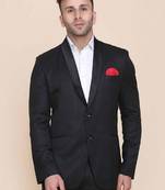 Men single-breasted slim-fit two-piece suit