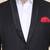 Men single-breasted slim-fit two-piece suit