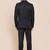 Men single-breasted slim-fit two-piece suit