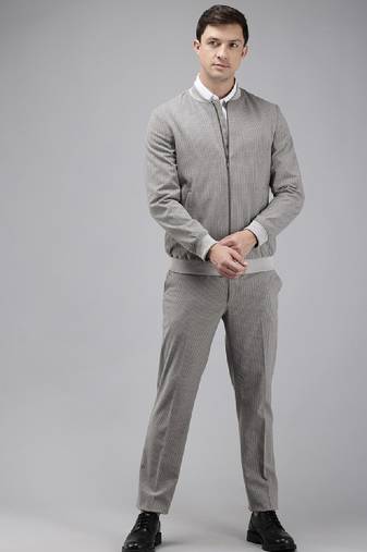 Striped neo fit 2 piece formal suits