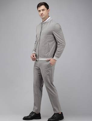Striped neo fit 2 piece formal suits 4