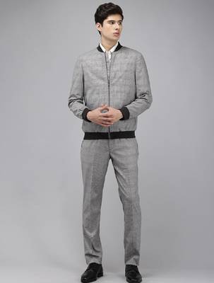 Checked neo fit 2 piece formal suits 4