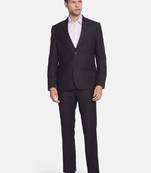Men 2-piece self design single-breasted suit