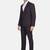 Men 2-piece self design single-breasted suit