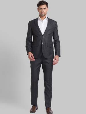 Men single-breasted super slim-fit 2-piece suit 1