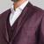 Men super slim-fit single-breasted 3-pc party suit