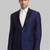 Men printed super slim-fit single-breasted two-piece formal suit