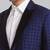 Men printed super slim-fit single-breasted two-piece formal suit