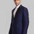 Men printed super slim-fit single-breasted two-piece formal suit