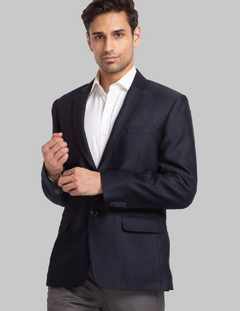 Men single breasted two-pieces formal suits