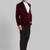 Men velvet single breasted two-piece suit