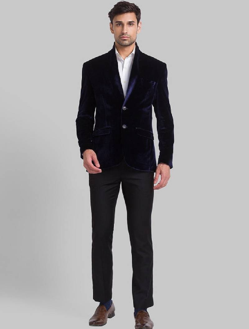 Men super slim-fit single breasted 2 piece suits