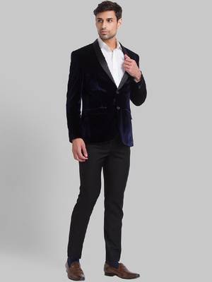 Men super slim-fit single breasted 2 piece suits 3