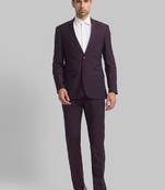Men single breasted two piece formal suit