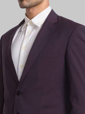 Men single breasted two piece formal suit 2