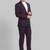 Men single breasted two piece formal suit