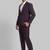 Men single breasted two piece formal suit
