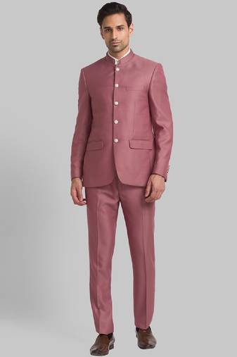 Men single breasted two piece formal suit