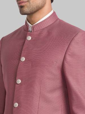 Men single breasted two piece formal suit 2