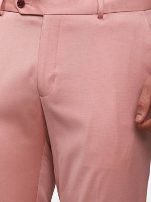 Single-breasted slim-fit 3-piece formal suit 3