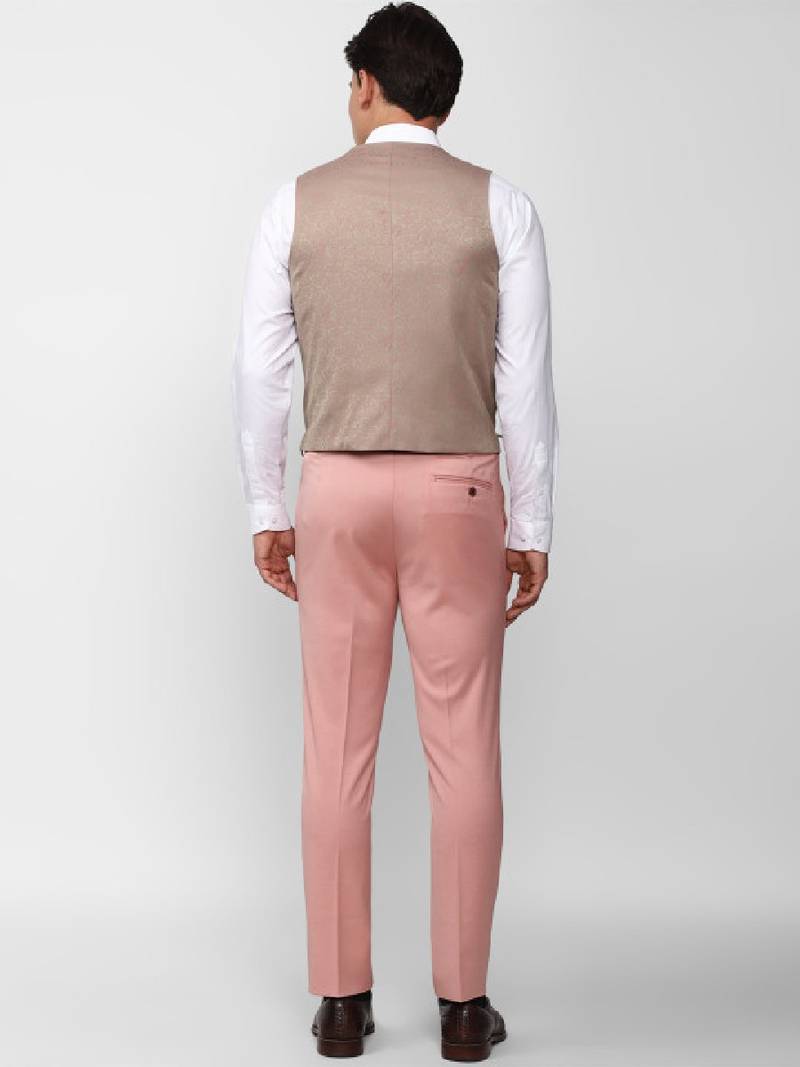 Single-breasted slim-fit 3-piece formal suit