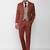 Single-breasted slim-fit 3-piece formal suit