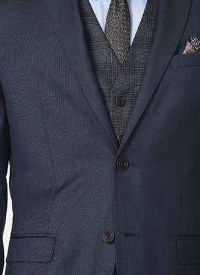 Men luxe slim fit formal suit 2