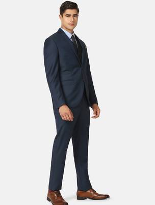 Men luxe slim fit formal suit 4