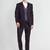 Tailored fit three-piece formal suit