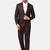 Slim-fit single-breasted two-piece party suit