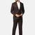 Slim-fit single-breasted two-piece party suit