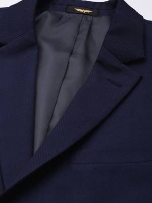 Self design super slim fit single breasted 2 piece party suits 2