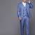 Contemporary fit 3 piece party suit
