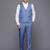 Contemporary fit 3 piece party suit