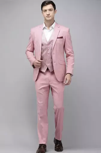 Super slim fit single breasted 3-peice party suit