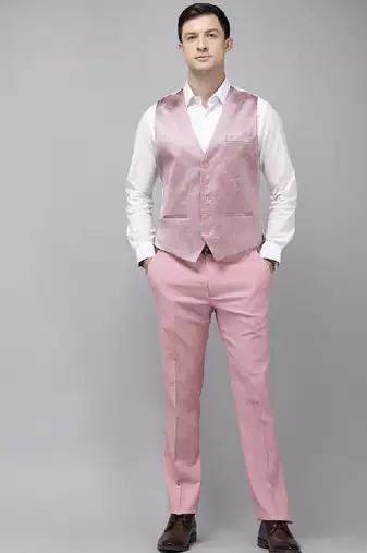 Super slim fit single breasted 3-peice party suit