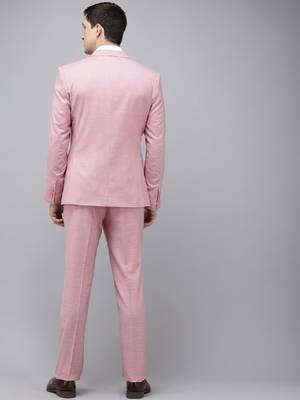 Super slim fit single breasted 3-peice party suit 4