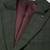 Contemporary fit checked notched lapel single-breasted 2 piece formal suits
