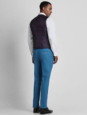Slim-fit single-breasted three-piece formal suit 4