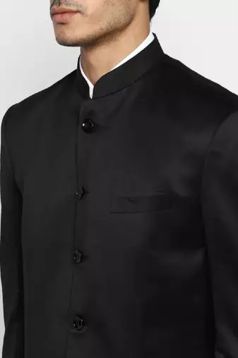Two piece bandhgala party suit