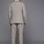 Men checked slim fit formal suits