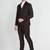 Tailored fit single-breasted formal 3-piece suit