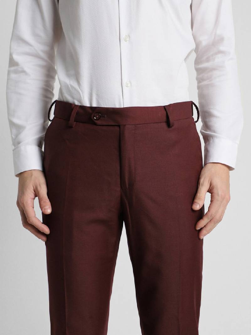 Slim fit single-breasted formal two piece suit