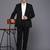 Single breasted formal blazer and trousers