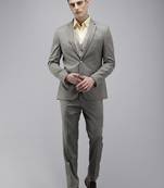 Single breasted slim fit 3-piece party wear suit