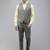 Single breasted slim fit 3-piece party wear suit