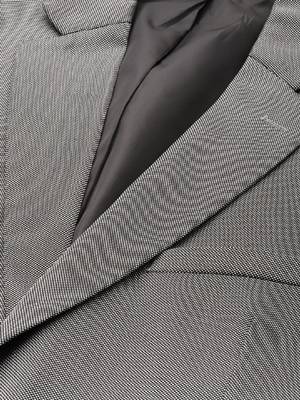 Regular fit notched lapel collar 2 piece party suit 2
