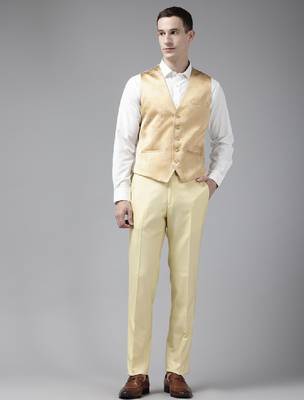 Notched lapel collar 2 piece formal suit 2