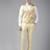 Notched lapel collar 2 piece formal suit